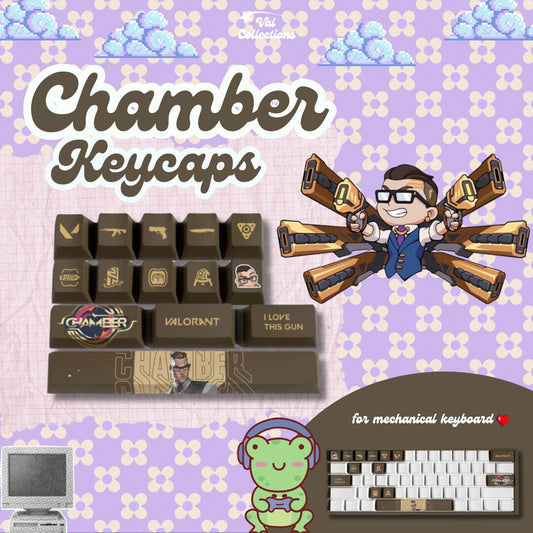 Chamber Valorant agent keycaps