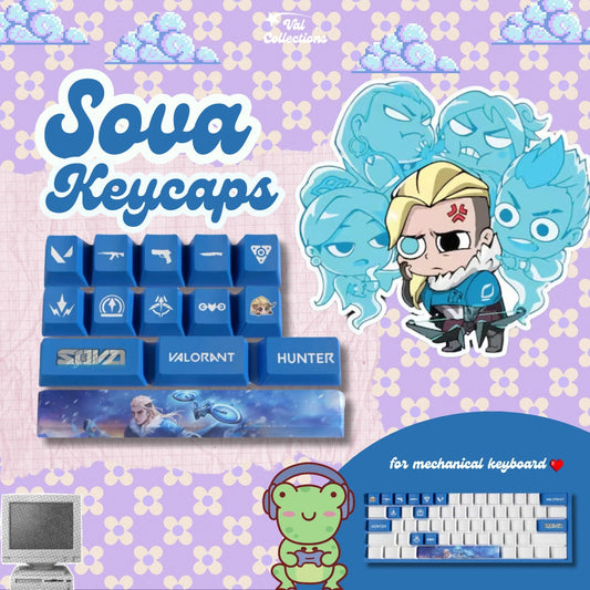 Sova Valorant agent keycaps