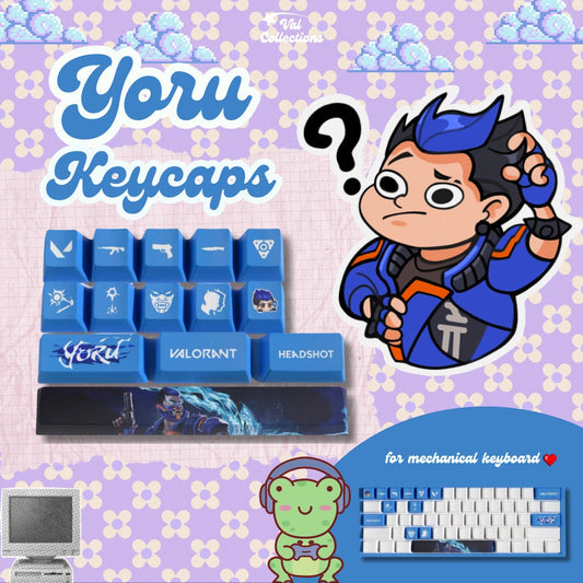 Yoru Valorant agent keycaps