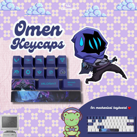 Omen Valorant agent keycaps