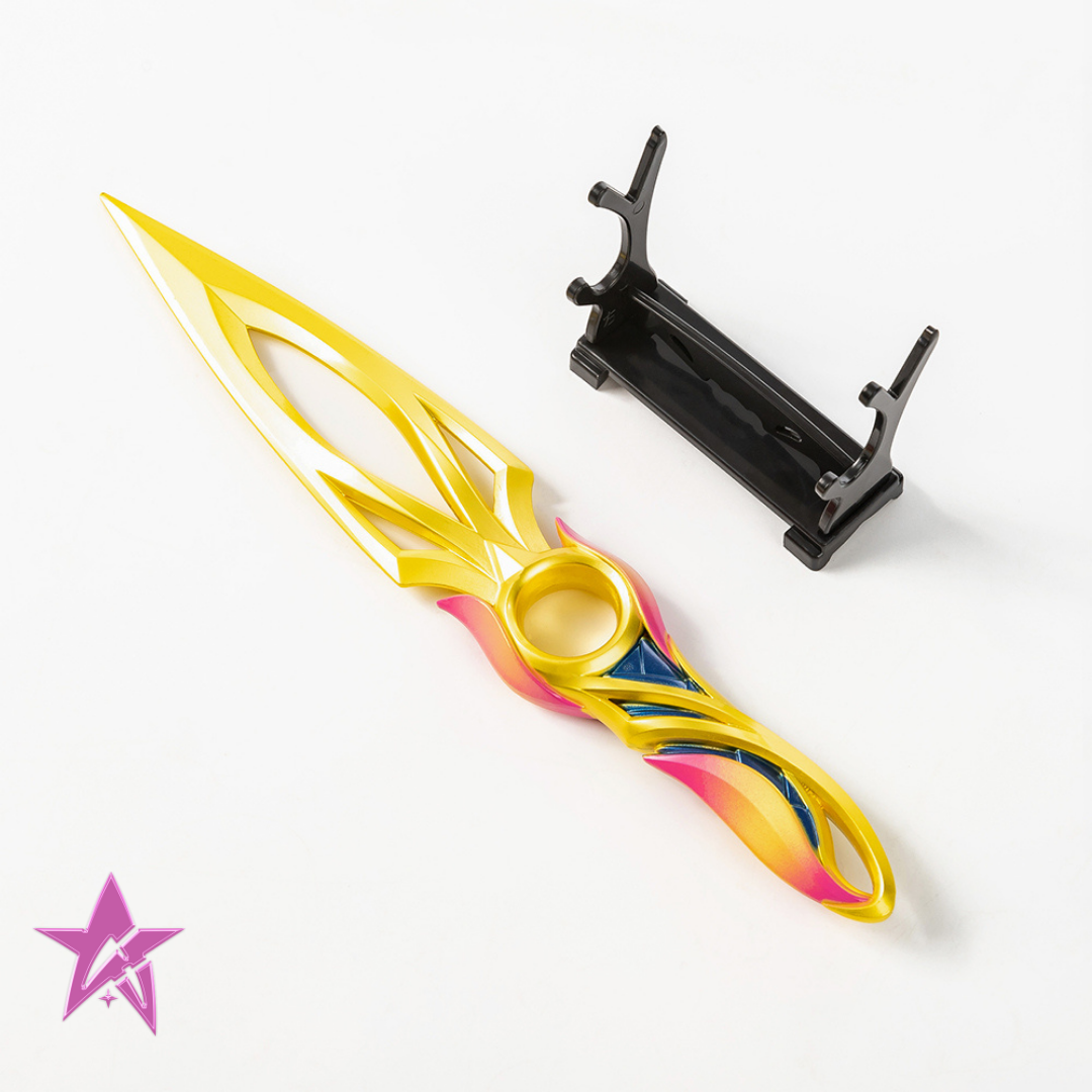 Mystbloom kunai valo collections 3d printed alloy